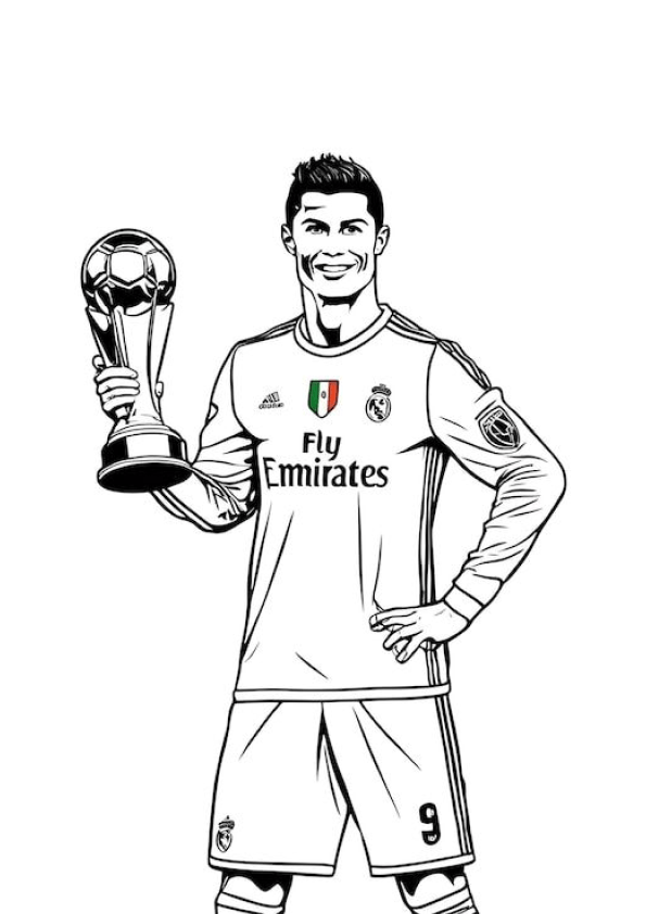 Desenho de Futebol para imprimir
