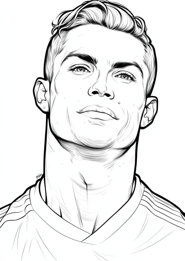 Desenho de Futebol para imprimir