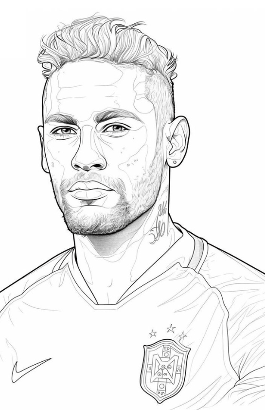 Desenho de Futebol para imprimir