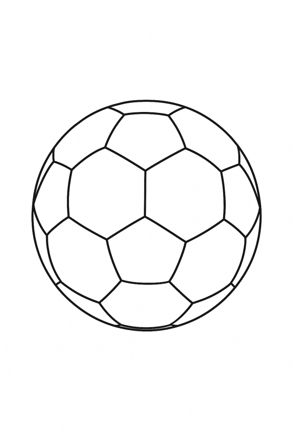 Desenho de Futebol para imprimir