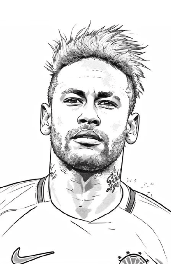 Desenho de Futebol para imprimir