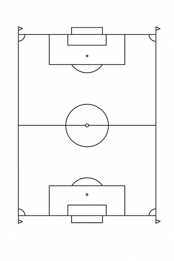 Desenho de Futebol para imprimir