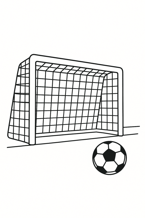 Desenho de Futebol para imprimir