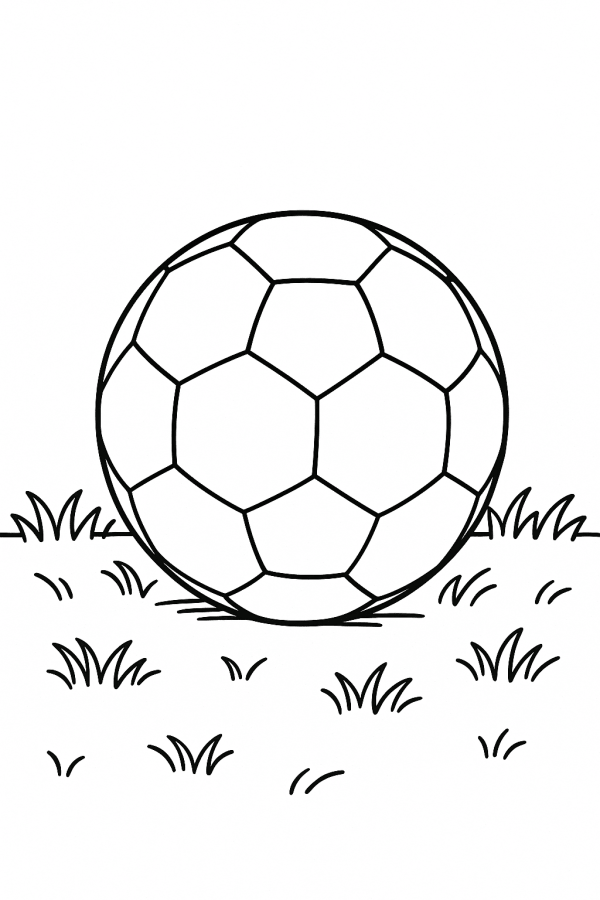 Desenho de Futebol para imprimir