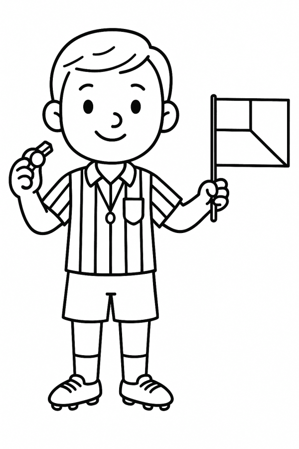 Desenho de Futebol para imprimir