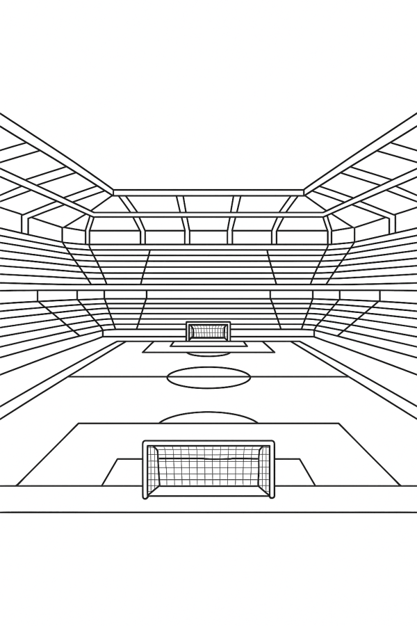 Desenho de Futebol para imprimir