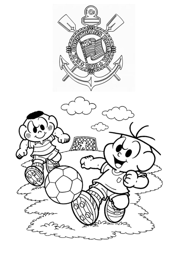 Desenho de Futebol para imprimir