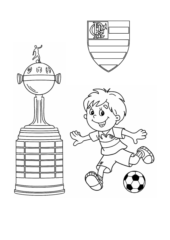 Desenho de Futebol para imprimir
