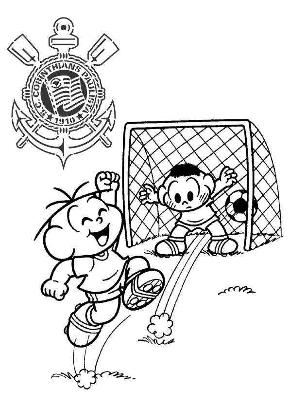 Desenho de Futebol para imprimir