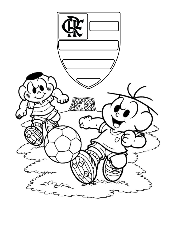 Desenho de Futebol para imprimir