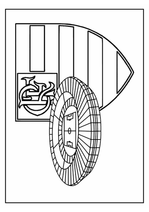 Desenho de Futebol para imprimir