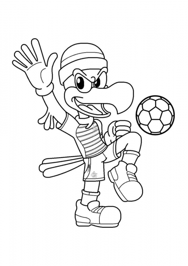 Desenho de Futebol para imprimir