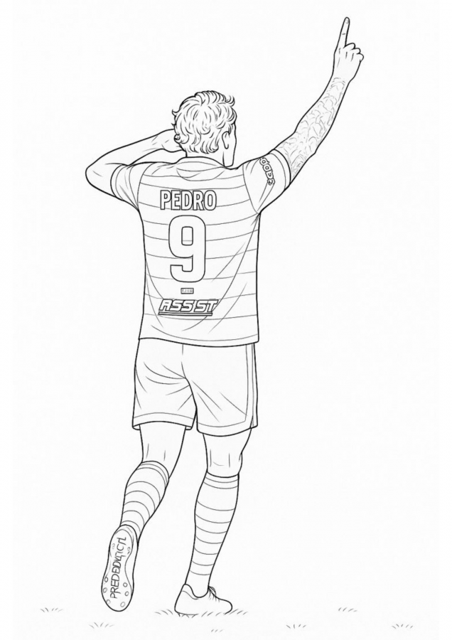 Desenho de Futebol para imprimir