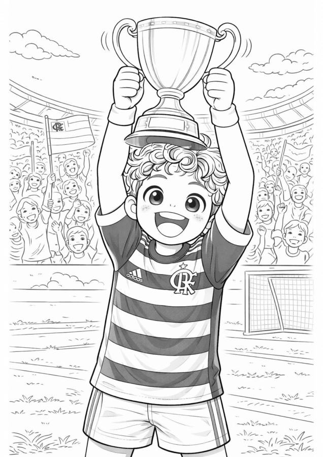 Desenho de Futebol para imprimir