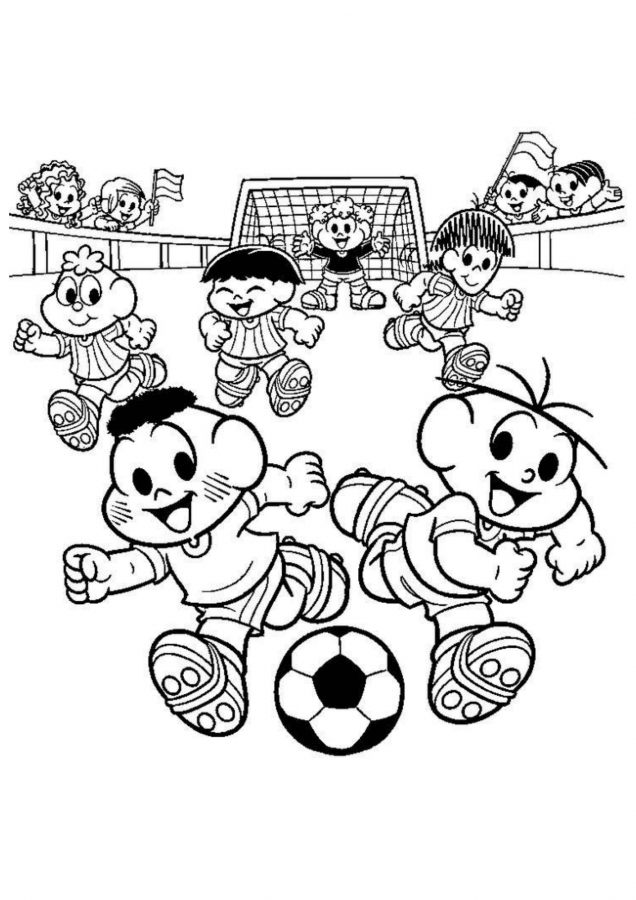 Desenho de Futebol para imprimir