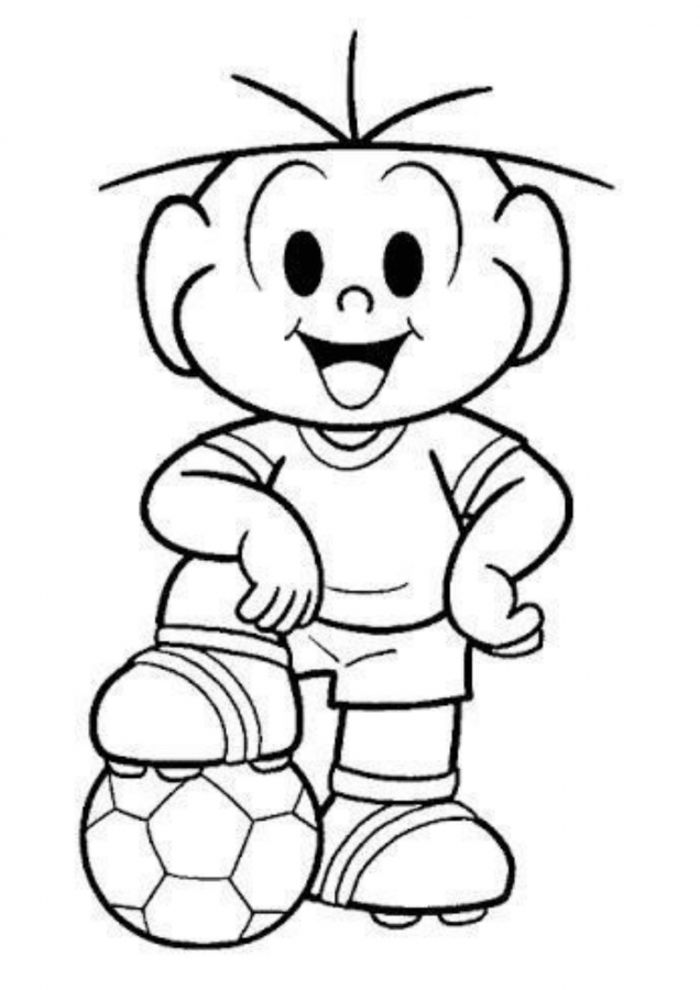 Desenho de Futebol para imprimir