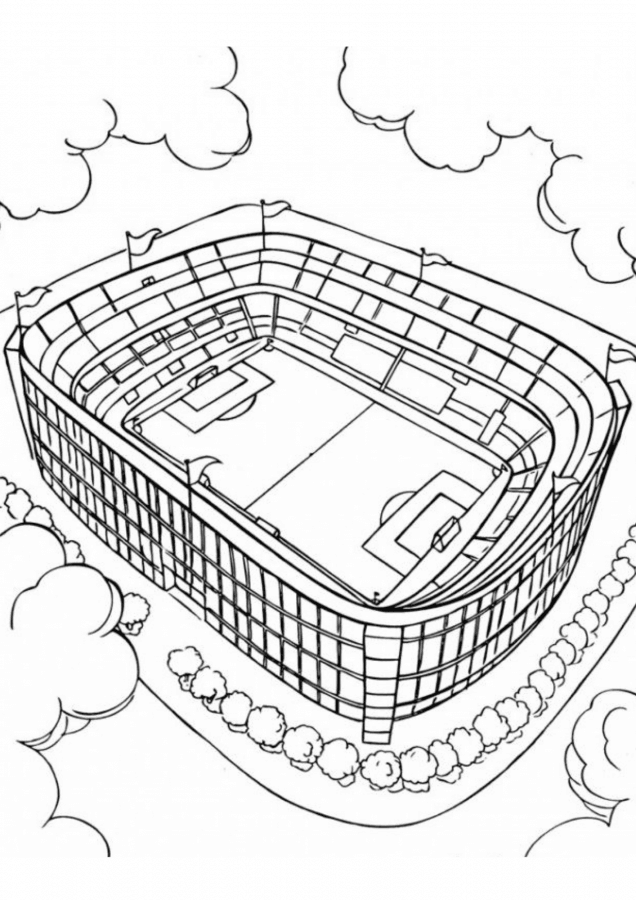 Desenho de Futebol para imprimir