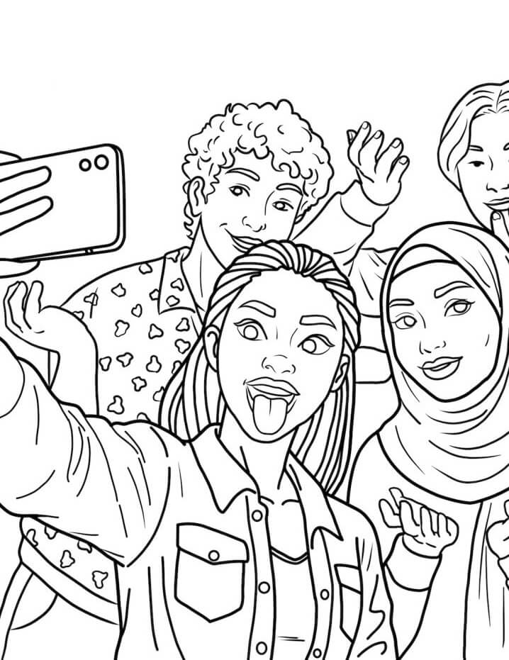 Desenho de 67 (Six Seven) para imprimir