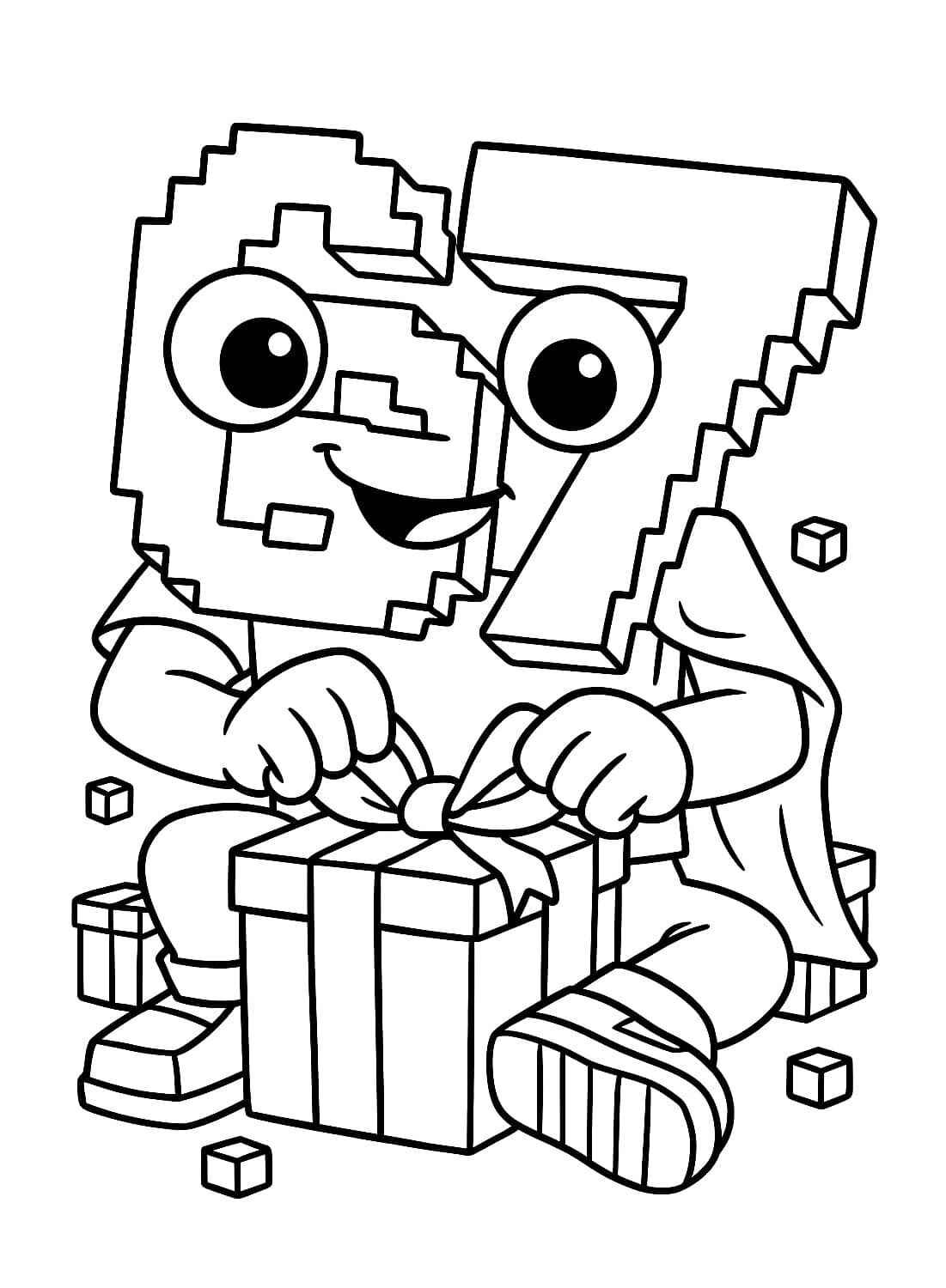 Desenho de 67 (Six Seven) para imprimir