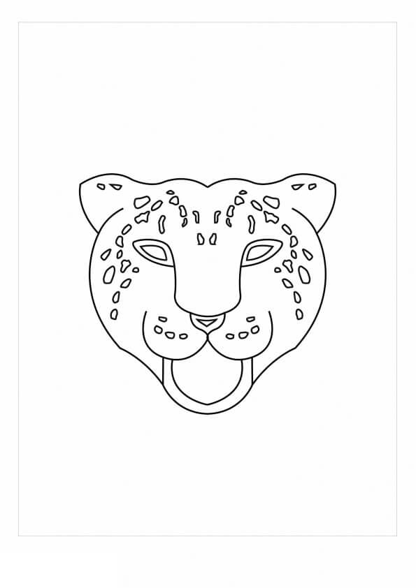 Desenho de Onças Pintadas para imprimir
