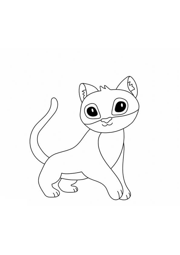 Desenho de Onças Pintadas para imprimir